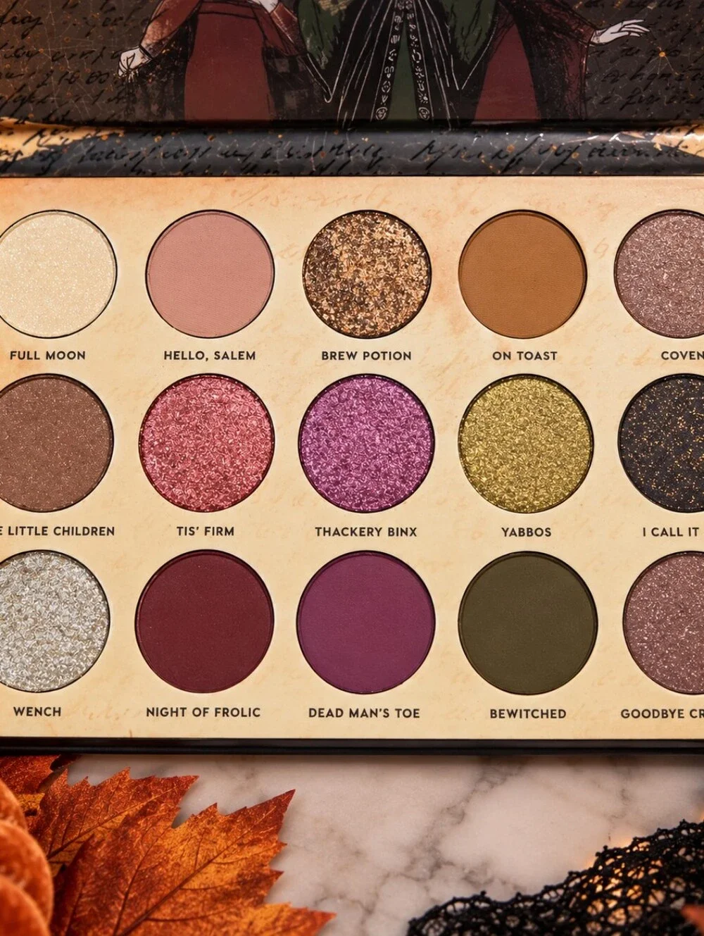 ColourPop x Disney Hocus Pocus Gather Round Sisters Palette + Lip Balm